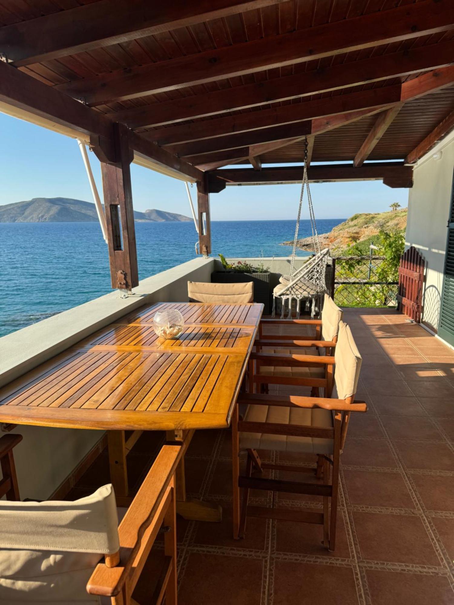 Tholos Alexandra'S Beachfront House Kavousi  Ngoại thất bức ảnh